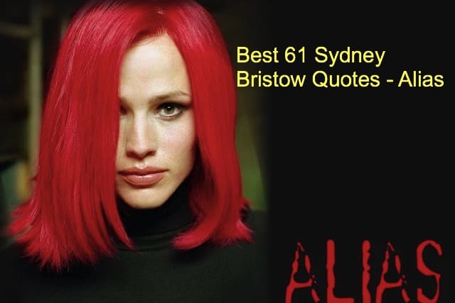 Sydney Bristow Alias quotes