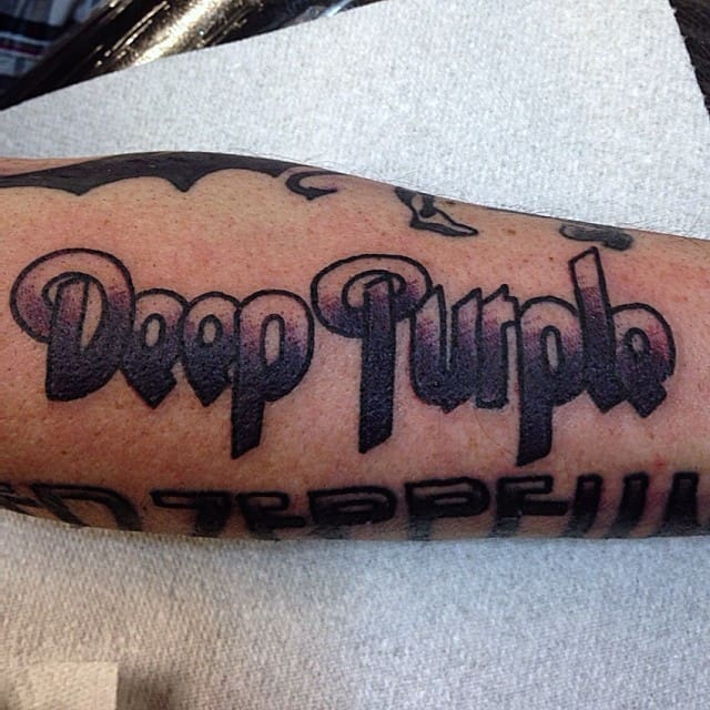 Deep Purple Tattoo