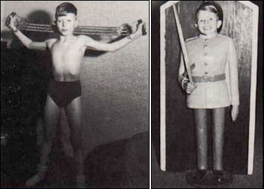 David Bowie childhood toy photo