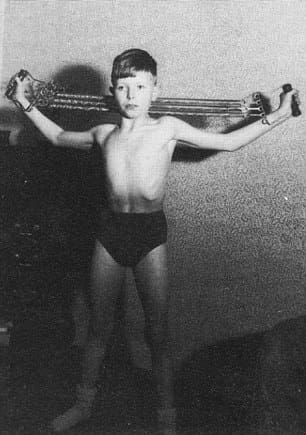 David Bowie young rare image