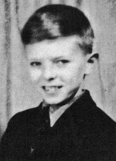 David Bowie 1959 childhood photo