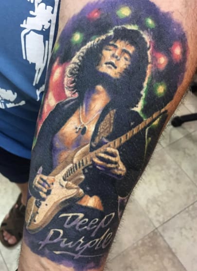 Deep Purple Tattoo