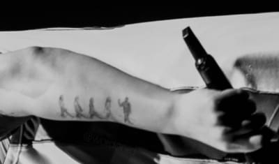 35 Best Drake Tattoos and Ideas 36 drake beatles tattoo