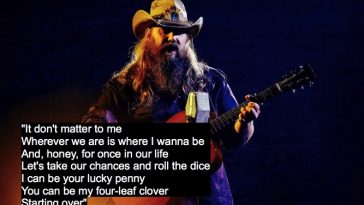 Chris Stapleton 22Starting Over22 Lyrics