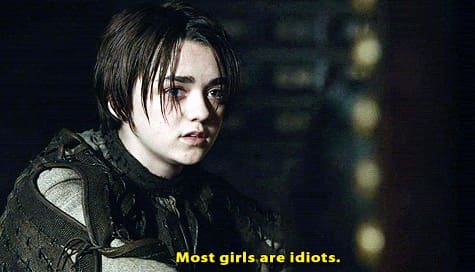 Game of Thrones quotes arya