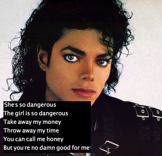 Michael Jackson - Dangerous Lyrics