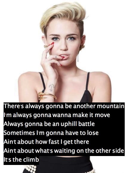 Best 21 Miley Cyrus Lyrics Quotes for Instagram Captions - NSF News and ...