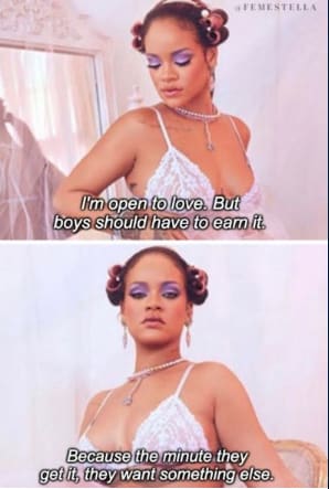 Rihanna Quotes about love