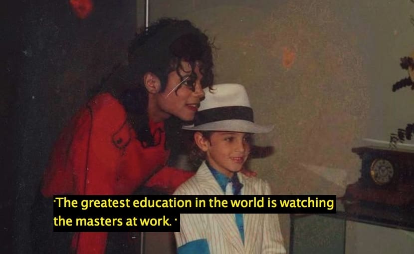 michael jackson famous quote