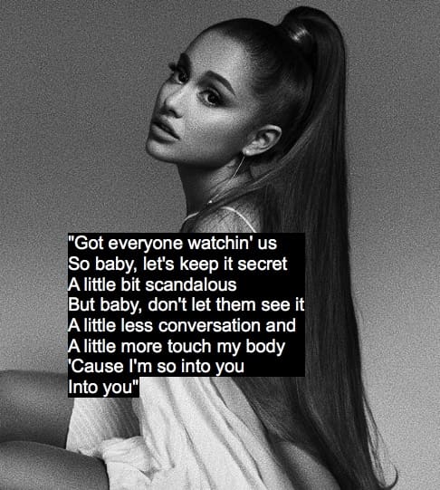 Ariana Grande into you Lyrics
