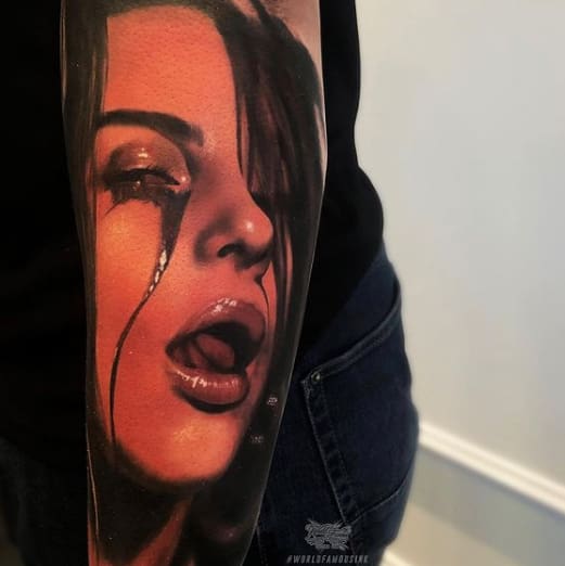 Best 24 Billie Eilish Tattoo Designs and Ideas - NSF News and Magazine