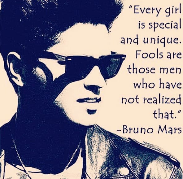 Bruno Mars Quotes