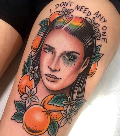 Halsey tattoo 3