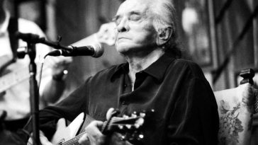 JULY 5, 2003 - Johnny Cash made his last ever live performance at the Carter Ranch in Hiltons