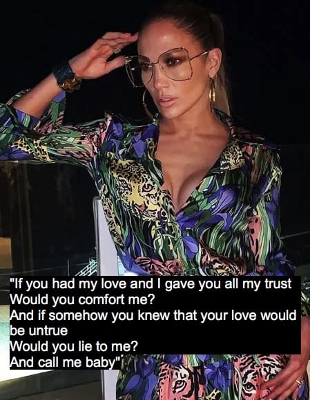 Jennifer Lopez If You Had My Love Lyrics
