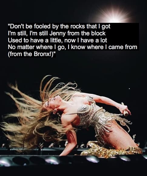 Jennifer Lopez Jenny from the Block Lyrics