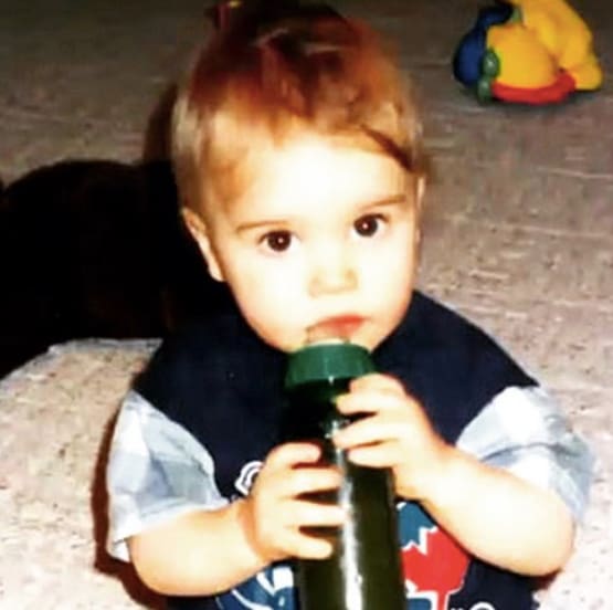 Justin Bieber Childhood Photo