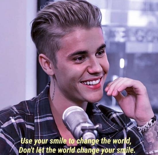 The Best of Justin Bieber: 60 Quotes That Will Make You Believe 5 Justin Bieber Quotes