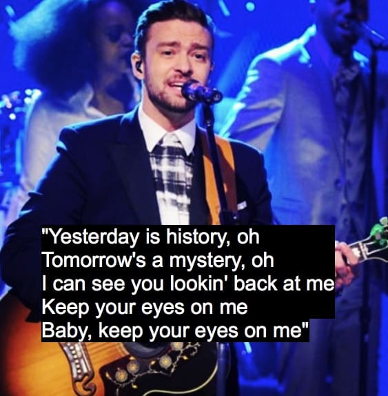 Justin Timberlake Mirrors lyrics