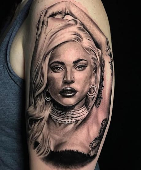 Lady Gaga Tattoo