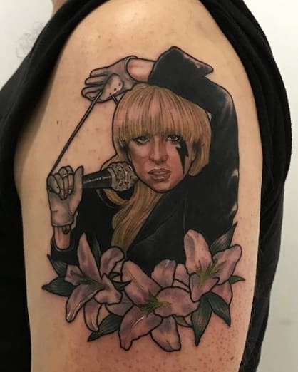 Lady Gaga Tattoo