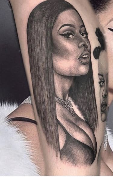 Nicki Minaj Tattoo