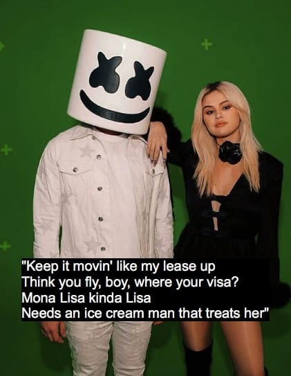 Selena Gomez Ice Cream Lyrics