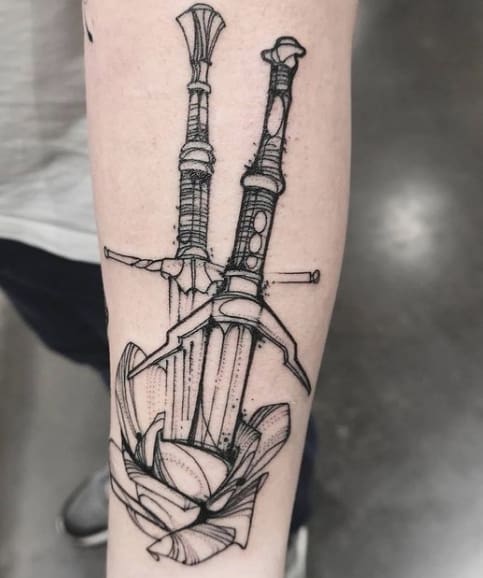 Best 63 The Witcher Tattoo Designs and Tattoo Ideas 61 The Witcher Tattoo