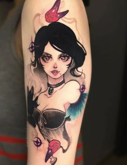 Best 63 The Witcher Tattoo Designs and Tattoo Ideas 59 The Witcher Tattoo 4