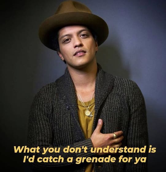 bruno mars lyrics grenade