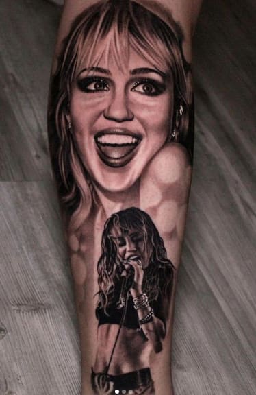 miley cyrus tattoo