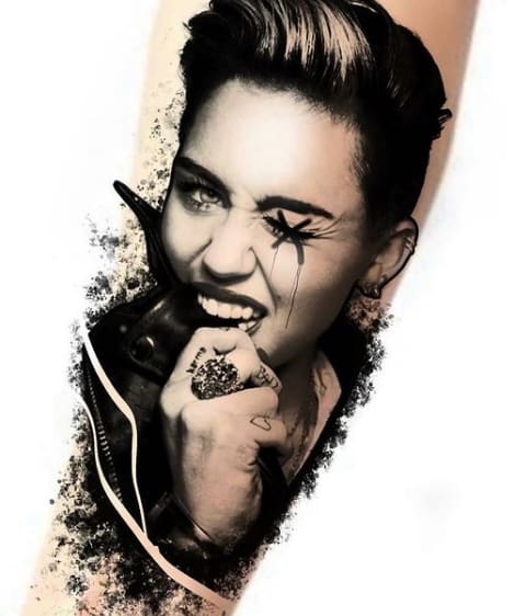 miley cyrus tattoo