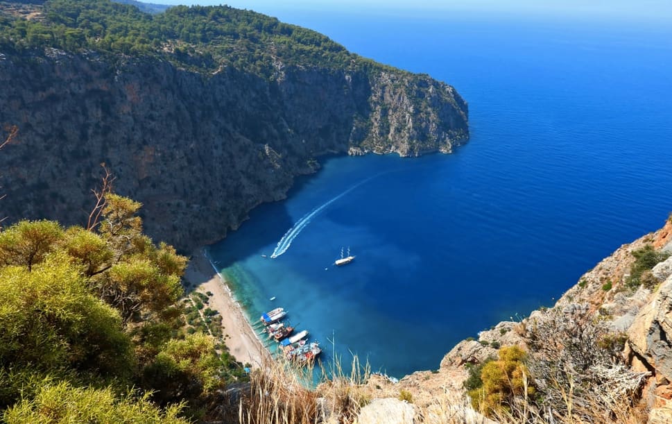 11) Butterfly Valley Beach, Fethiye