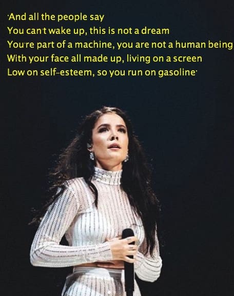 Halsey gasoline lyrics