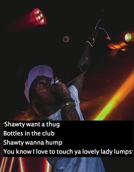 Lil Wayne Lollipop Lyrics