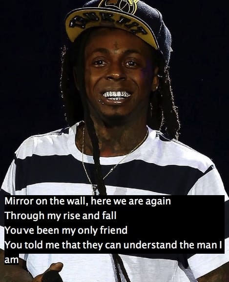 Lil Wayne mirror lyrics