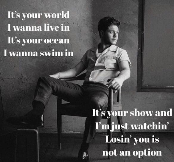Niall Horan Cross Your Mind lyrics