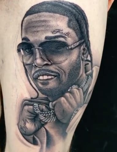 Pop Smoke Tattoo0A4