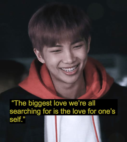 Kim Namjoon instagram captions