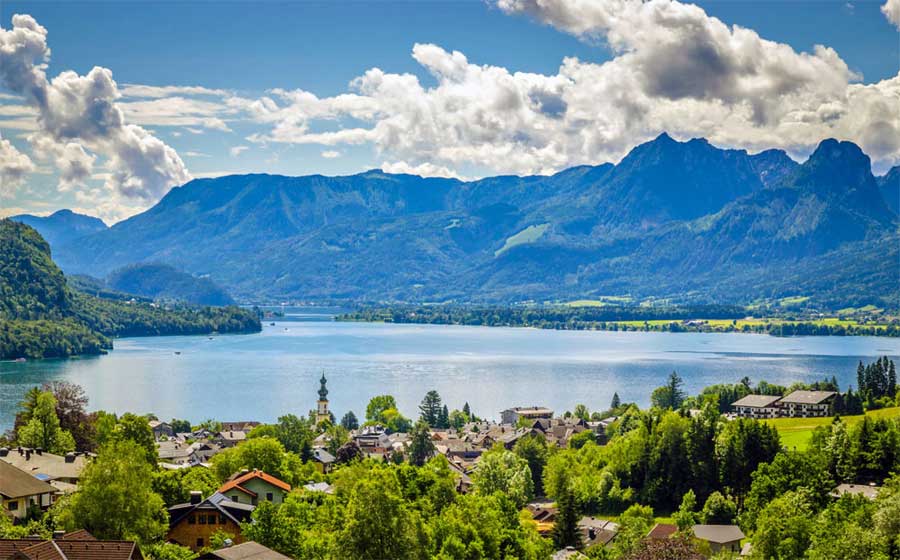 Wolfgangsee Lake - Austria