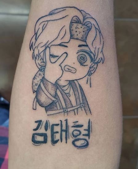 tattoo bts
