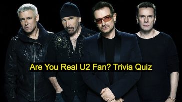 Are You Real U2 Fan? Trivia Quiz