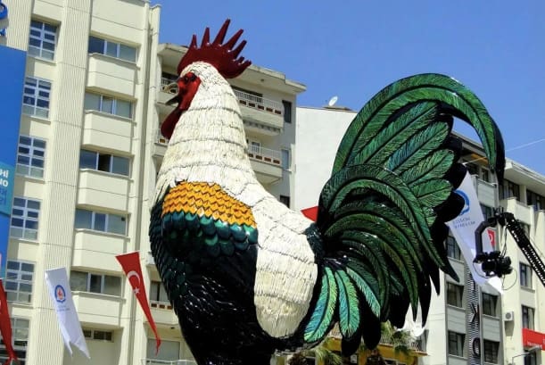 Rooster Statue