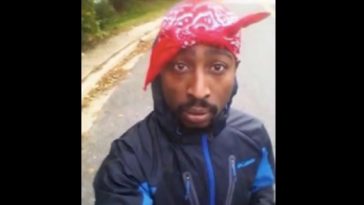 There are claims that rap legend Tupac is not dead and seen in Somali