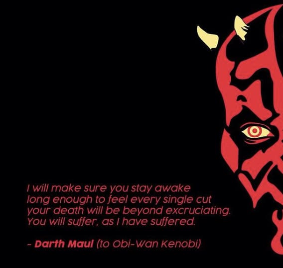 Darth Maul Quotes - Star Wars