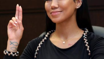 Jhene Aiko Pisces symbol Tattoo