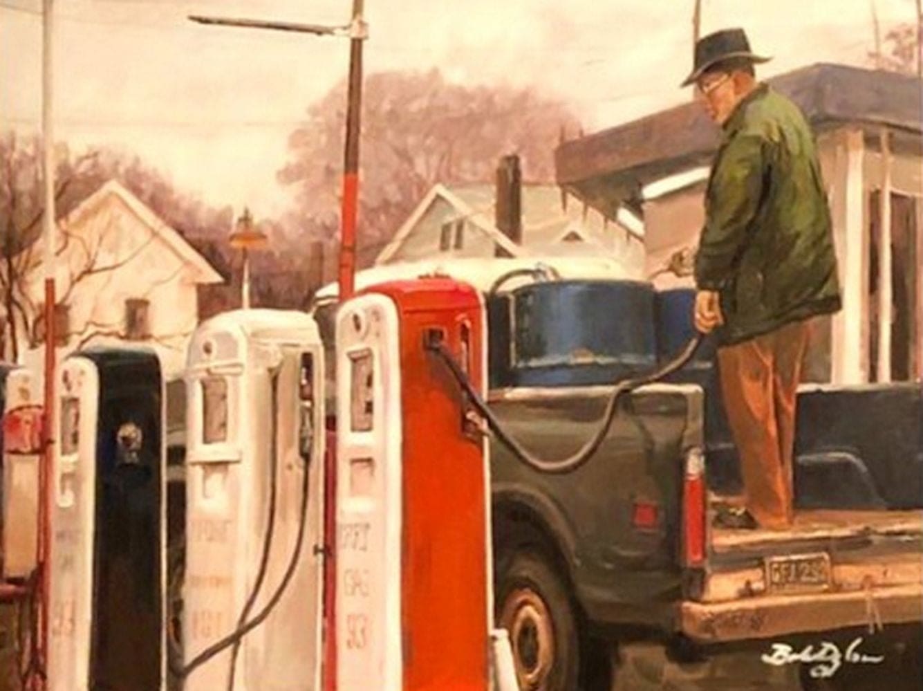 Flat Bed Truck, 2020.