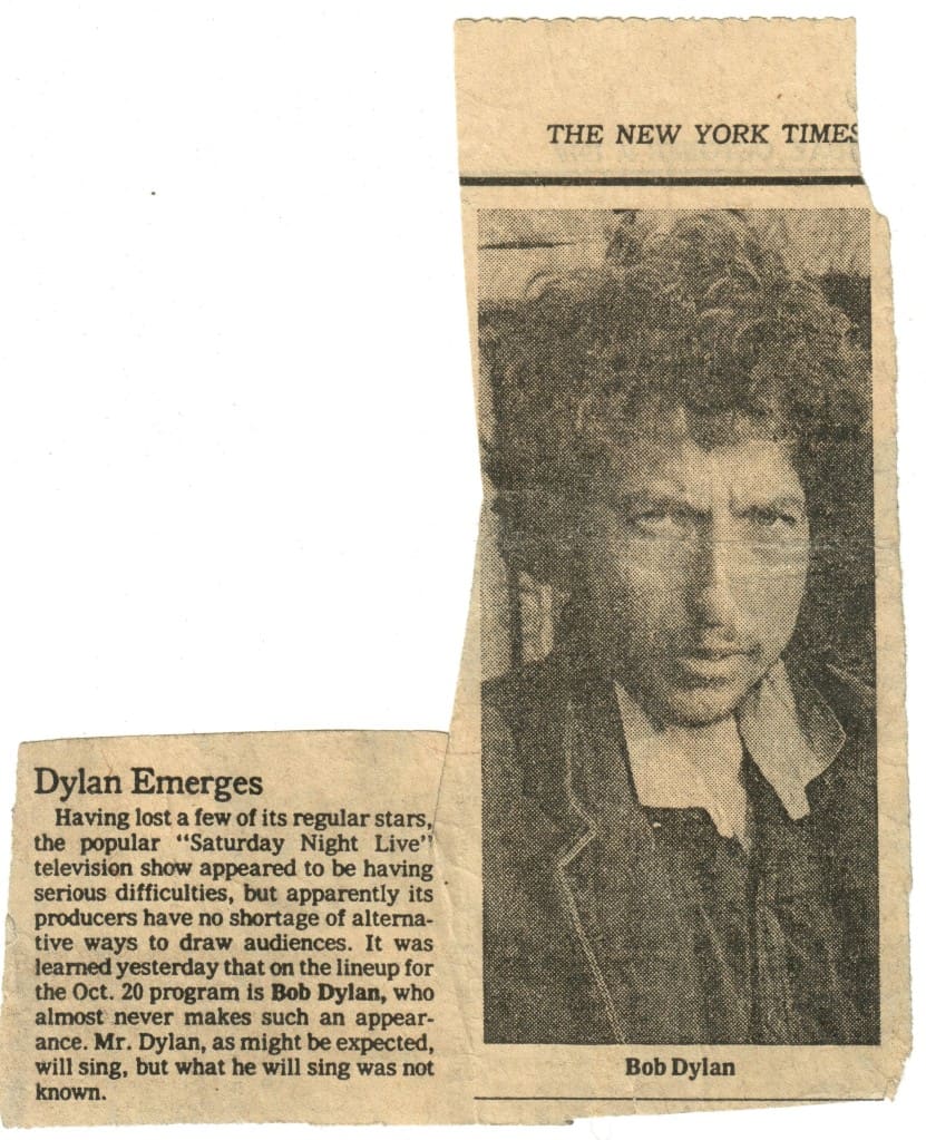 Some Old News About Bob Dylan - Newspapers
