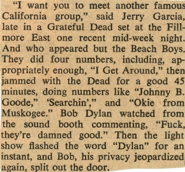Some Old News About Bob Dylan - Newspapers