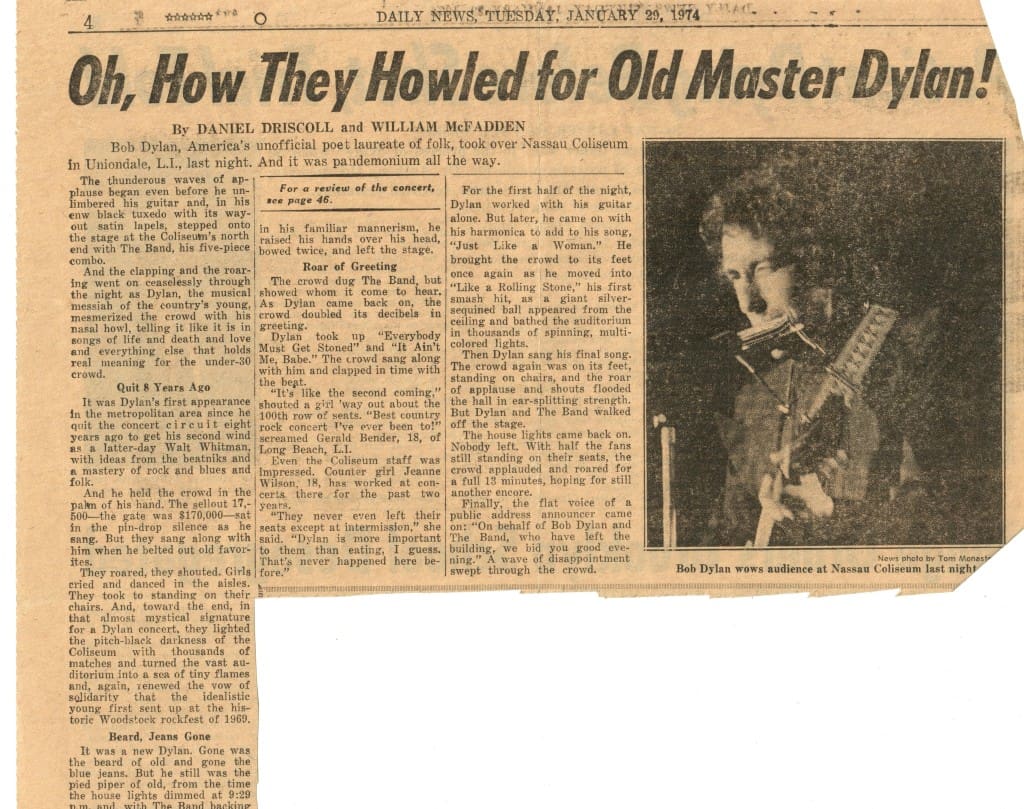 Some Old News About Bob Dylan - Newspapers